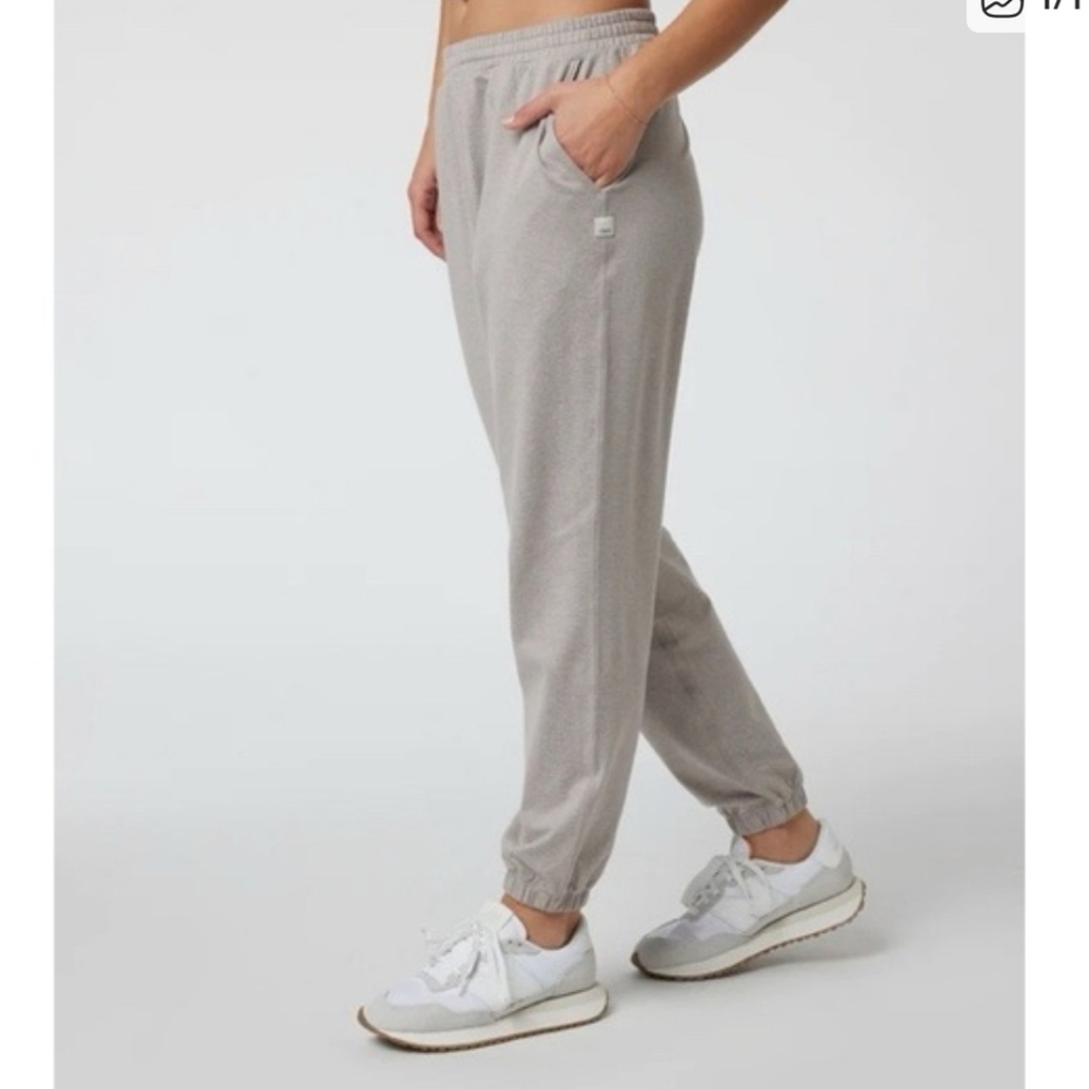 Vuori Taupe Relaxed Jogger Pants
